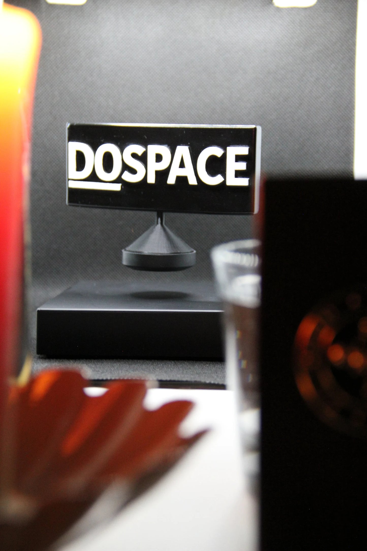 Customized Logotype - Including wired magnetic levitating device