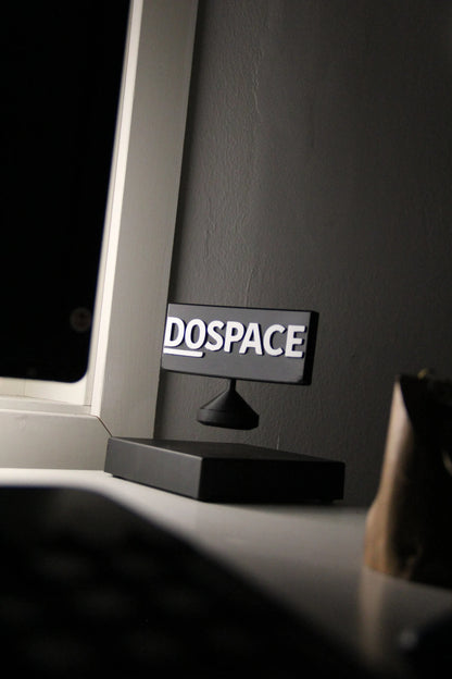 Customized Logotype - Including wired magnetic levitating device