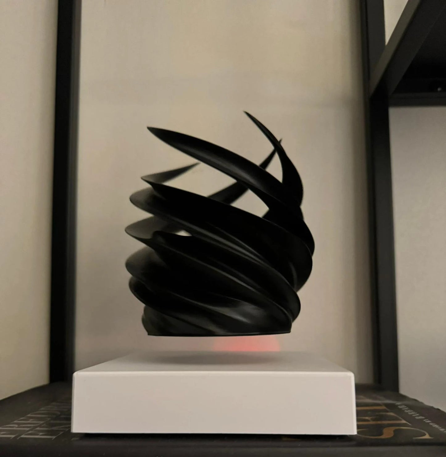 Fire - Design interior piece - Works with - Leviou Magnetic Display (No Magnetic Base Included)