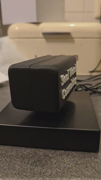 Customized Logotype - Including wired magnetic levitating device